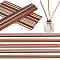 CRASPIRE 120Pcs 4 Colors Fiber Diffuser Sticks Reed Replacement Fragrance Refill Rattan Sticks 3mm Thick Aromatherapy Essential Oil Aroma Spa Diffuser Volatilizing Sticks for Bedroom Bathroom