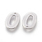 Tarnish Resistant 201 Stainless Steel Charms, Number, Num.0, 11x7.5x0.6mm, Hole: 1mm