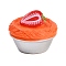 Resin Mini Model, Imitation Cake, Micro Landscape Decoration Accessories, Pretending Prop Decorations, Coral, 25x19.5mm