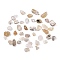 Natural Gold Rutilated Quartz Beads, No Hole/Undrilled, Chip, 4~14x4~7x2~5mm, about 2272pcs/500g