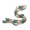 Electroplate Glass Beads Strands, Round, Faceted(32 Faceted), Gradient Color, Mixed Color, 8mm, Hole: 1.2mm, about 48pcs/strand, 13.98''(35.5cm)