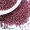 MIYUKI Delica Beads, Cylinder, Japanese Seed Beads, 11/0, (DB0428) Galvanized Light Cranberry, 1.3x1.6mm, Hole: 0.8mm, about 2000pcs/10g