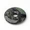 Natural Kambaba Jasper Pendants, Donut/Pi Disc, Donut Width: 16mm, 40x6mm, Hole: 8mm