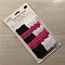 12 Skeins 2 Colors 6-Ply Polycotton(Polyester Cotton) Embroidery Floss, Cross Stitch Threads, Black, 0.8mm, 8m(8.74 Yards)/skein