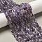 Natural Lepidolite/Purple Mica Stone Beads Strands, Heart, 5.5x6~6.5x2.5~3mm, Hole: 0.7mm, about 69~72pcs/strand, 14.88~15.2(37.8~38.6cm)