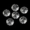 K9 Glass Imitation Austrian Crystal Beads, Faceted, Rondelle, Clear, 10x8mm, Hole: 1.2~1.5mm