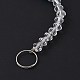 Граненый хрустальный шар люстра Suncatchers призмы AJEW-G025-A07-5