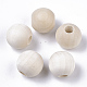 Незавершенные бусы из натурального дерева WOOD-Q041-04C-1