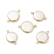 Подвески с жемчужными соединителями PEAR-P004-56KCG-1
