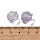 Прозрачные стеклянные бусины GLAA-D025-05I-3