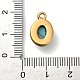 Синтетические бирюзовые подвески STAS-R009-04G-07-3
