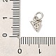 Латунные микро проложить кубического циркония подвески KK-Q001-08P-3