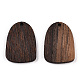 Подвески из натурального дерева венге WOOD-T023-81-2
