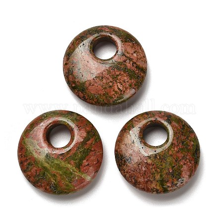 Природные подвески Unakite G-H073-05D-1
