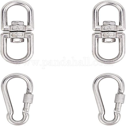 Двойные поворотные застежки из нержавеющей стали 304 STAS-NB0004-28P-1