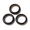 Natural Tiger Eye Plain Band Ring, Gemstone Jewelry for Women, US Size 6 1/2(16.9mm)