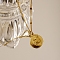 Stainless Steel Pendant Necklaces, Beetle, Real 18K Gold Plated, 17.72 inch(45cm)
