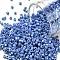 Cylinder Seed Beads, Opaque Colours Luster, Uniform Size, Cornflower Blue, 2x1.5mm, Hole: 0.8mm, about 888pcs/10g