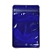 Plastic Packaging Yin-yang Zip Lock Bags, Top Self Seal Pouches, Rectangle, Dark Blue, 12.2x8x0.02cm, Unilateral Thickness: 2.5 Mil(0.065mm)