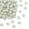 Preciosa® MAXIMA Crystal No Hotfix Flatback Stones, Czech Crystal, Dura Foiling, Round(438 11 615 Chaton Rose), 51000 Chrysolite Opal, SS8(2.3~2.5mm)