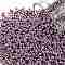TOHO Round Seed Beads, Japanese Seed Beads, (554) Galvanized Lavender, 11/0, 2.2mm, Hole: 0.8mm, about 1110pcs/bottle, 10g/bottle