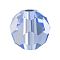 Preciosa® Crystal Beads, Czech Crystal, 451 19 602 Round, 30020 Light Sapphire, 6mm, Hole: 1.2mm