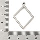 Подвески из нержавеющей стали 304 STAS-U009-03B-P-3