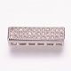 Латунные микро проложить кубического циркония подвески ZIRC-E119-91P-1