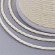 Круглый вощеный полиэфирный шнур YC-G006-01-1.0mm-16-2