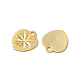 Фактурные подвески из латуни KK-O143-07G-3