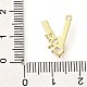 Латунные микро проложить кубического циркония подвески KK-M310-01G-22-3