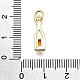 Латунные микро проложить кубического циркония подвески KK-Z100-21G-01-3