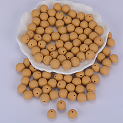 Круглые силиконовые фокусные бусины SI-JX0046A-115