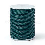 Круглый вощеный полиэфирный шнур YC-G006-01-1.0mm-35