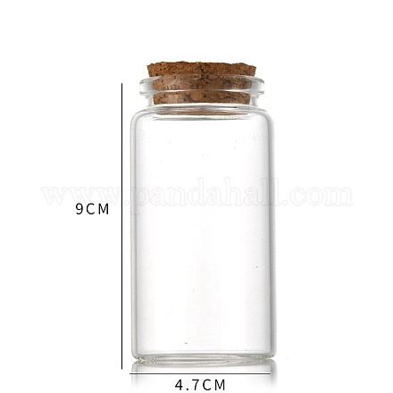 Стеклянная бутылка CON-WH0085-73E-1