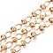 Iron Oval Link Chains, Unwelded, with Spool, Light Gold, 11x8x1.5mm, Link: 10.5x3.5x2mm, Ring: 7.5x2.5mm, about 32.81 Feet(10m)/Roll