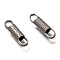 Non-Tarnish 201 Stainless Steel Links Connectors, Stainless Steel Color, 22x6x6mm, Hole: 4x5mm
