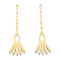 201 Stainless Steel Pendants, Broom Charm, Real 18K Gold Plated, 49x14.5x1mm, Hole: 1.5mm