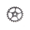 Tibetan Style Alloy Steampunk Pendants, Gear, Cadmium Free & Nickel Free & Lead Free, Antique Silver, 25x1mm, Hole: 3mm