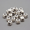Food Grade Eco-Friendly Silicone Beads, Horizontal Hole, DIY Necklaces Making, Letter Style, Cube, Letter.Q, 12x12x12mm, Hole: 2mm