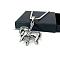 Stainless Steel Unicorn Pendant Hip Hop Punk Chain Necklaces for Men Women, Stainless Steel Color