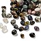 Natural Mixed Gemstone Beads, Tumbled Stone, Nuggets, Mixed Dyed and Undyed, 6.5~13x6.5~8.5x4~7mm, Hole: 1~1.2mm, 137pcs/100g
