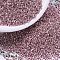 MIYUKI Delica Beads, Cylinder, Japanese Seed Beads, 11/0, (DB0435) Galvanized Pink Blush, 1.3x1.6mm, Hole: 0.8mm, about 2000pcs/10g
