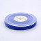 Polyester Velvet Ribbon for Gift Packing and Festival Decoration, Royal Blue, 3/8 inch(10mm), about 50yards/roll(45.72m/roll)