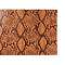Snakeskin Pattern PU Leather Fabric, for DIY Crafts, Peru, 136x21.4x0.1cm