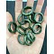 Natural Jade Finger Rings, Inner Diameter: 17~20mm