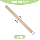 Полукруглые деревянные палочки WOOD-WH0030-71-2