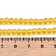 Прозрачные стеклянные бусины GLAA-S031-4mm-11-4