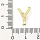 Латунные микро проложить кубического циркония подвески KK-M310-01G-25-3