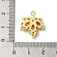 Латунные микро проложить кубического циркония подвески KK-F865-06G-02-3